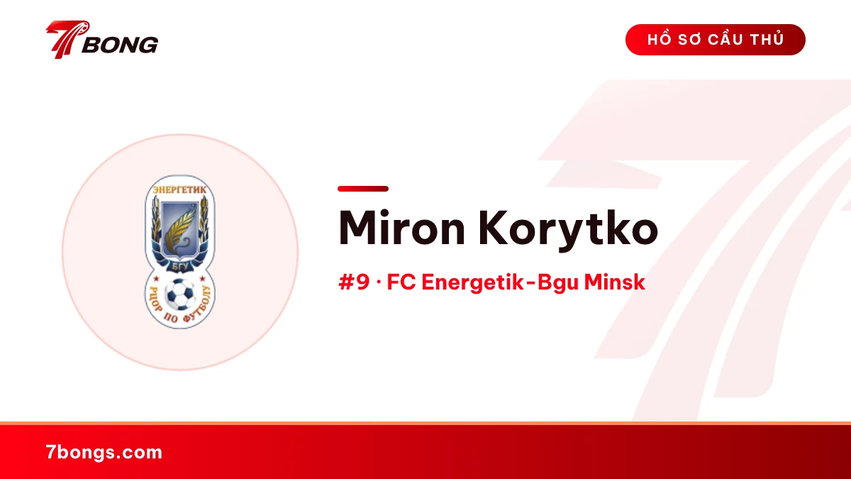 Miron Korytko — FC Energetik-Bgu Minsk