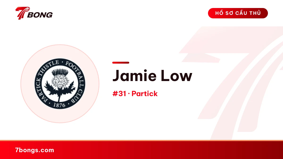 Jamie Low — Partick