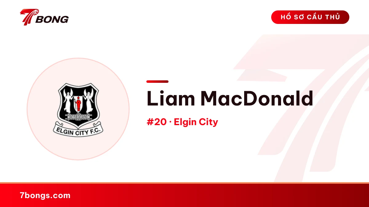 Liam MacDonald — Elgin City
