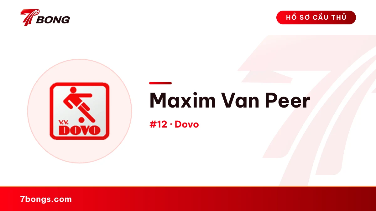 Maxim Van Peer — Dovo