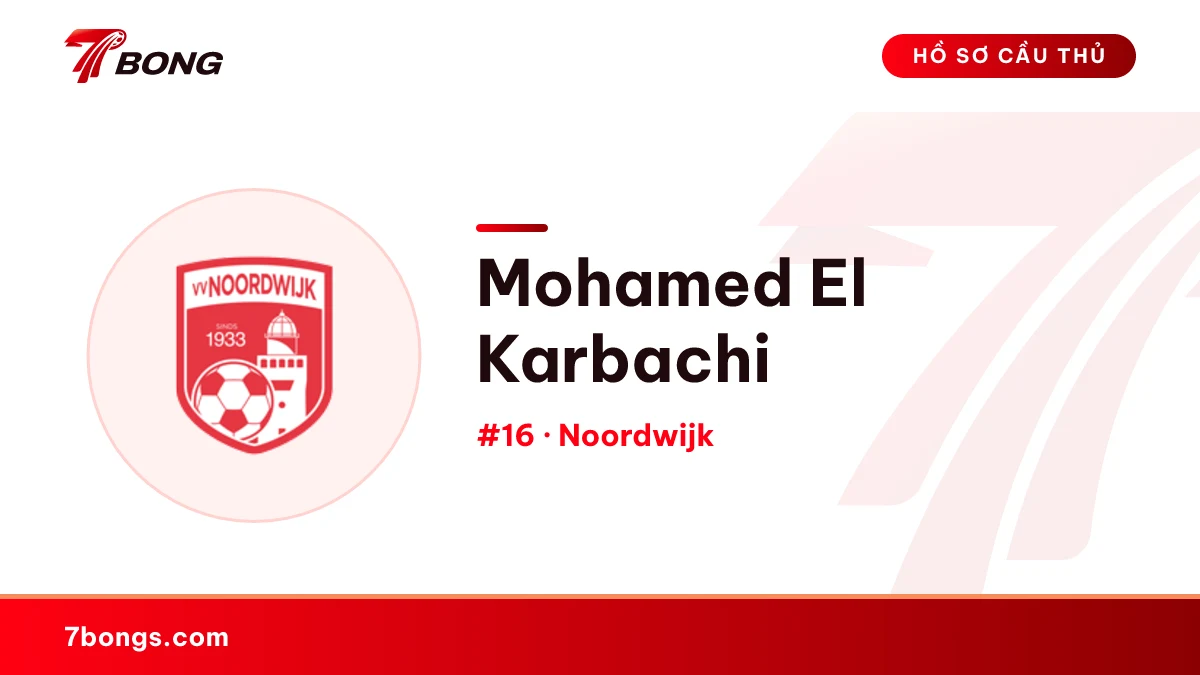 Mohamed El Karbachi — Noordwijk