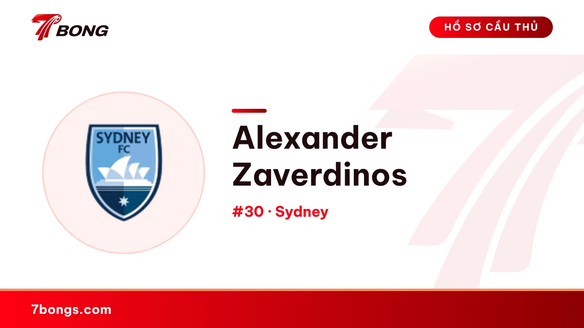 Alexander Zaverdinos — Sydney