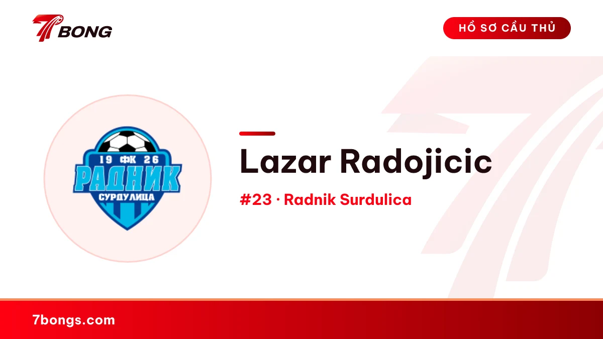 Lazar Radojicic — Radnik Surdulica