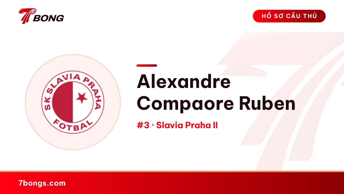Alexandre Compaore Ruben — Slavia Praha II