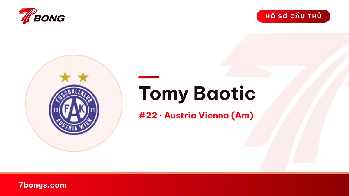 Tomy Baotic — Austria Vienna (Am)