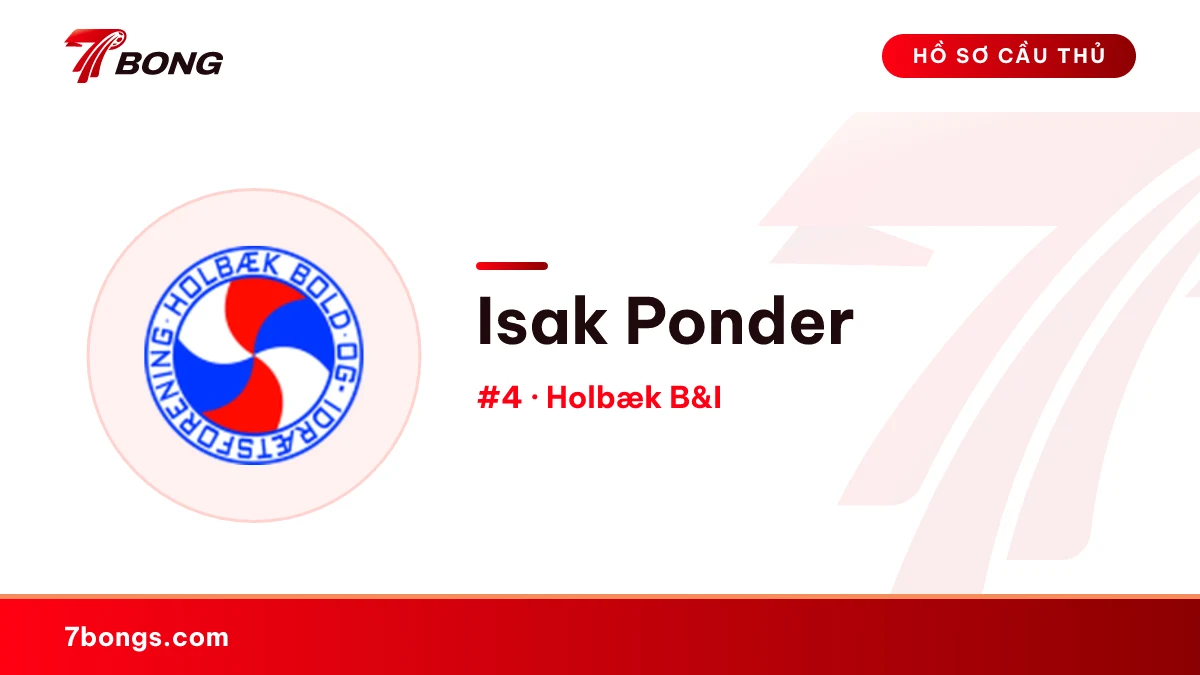Isak Ponder — Holbæk B&I