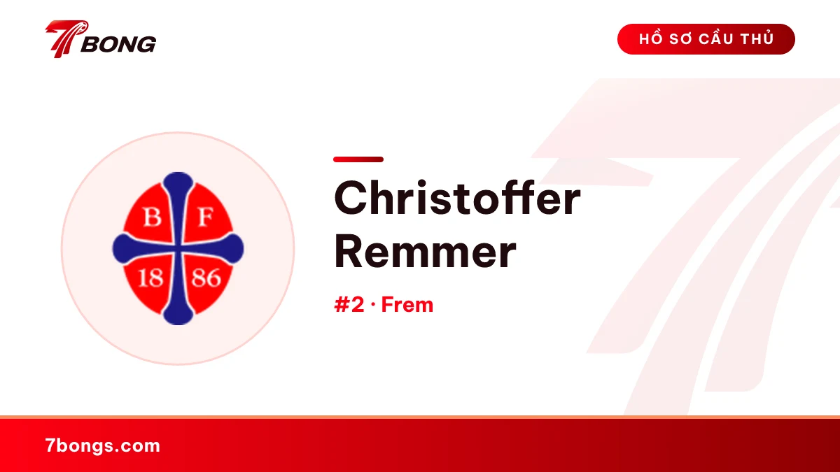 Christoffer Remmer — Frem