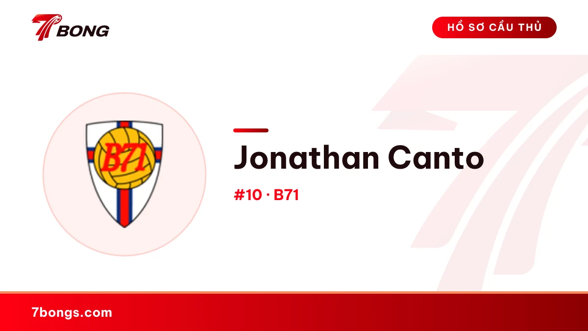 Jonathan Canto — B71