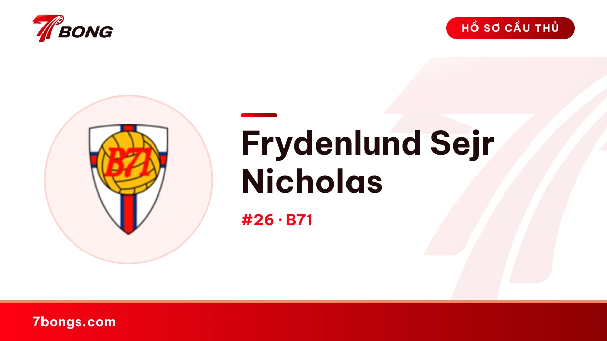 Frydenlund Sejr Nicholas — B71