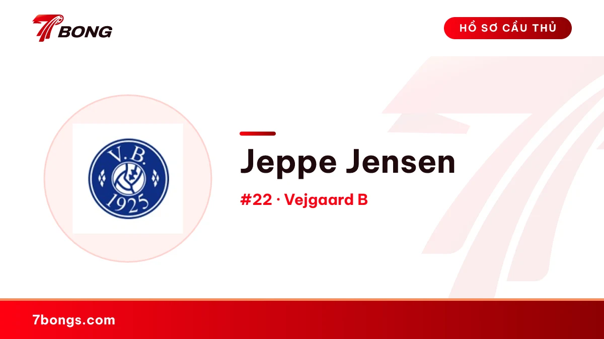 Jeppe Jensen — Vejgaard B