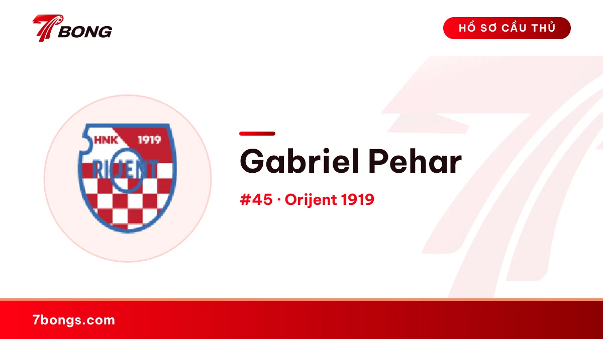 Gabriel Pehar — Orijent 1919