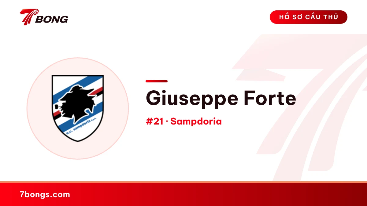 Giuseppe Forte — Sampdoria