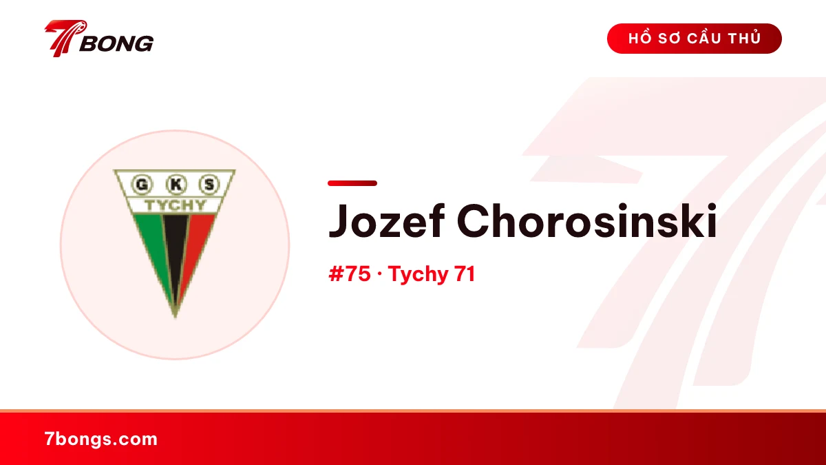 Jozef Chorosinski — Tychy 71