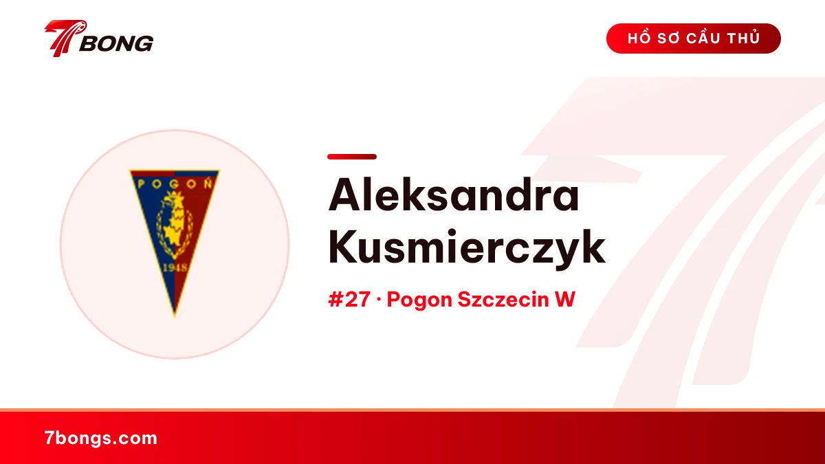 Aleksandra Kusmierczyk — Pogon Szczecin W