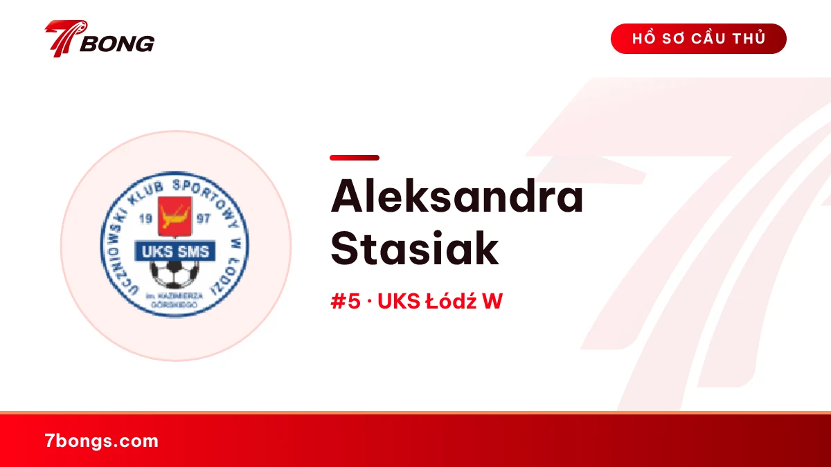 Aleksandra Stasiak — UKS Łódź W