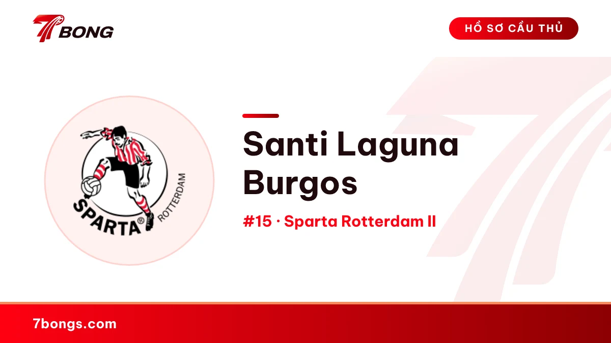 Santi Laguna Burgos — Sparta Rotterdam II