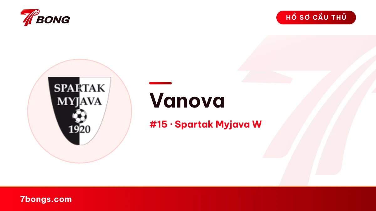 Vanova — Spartak Myjava W