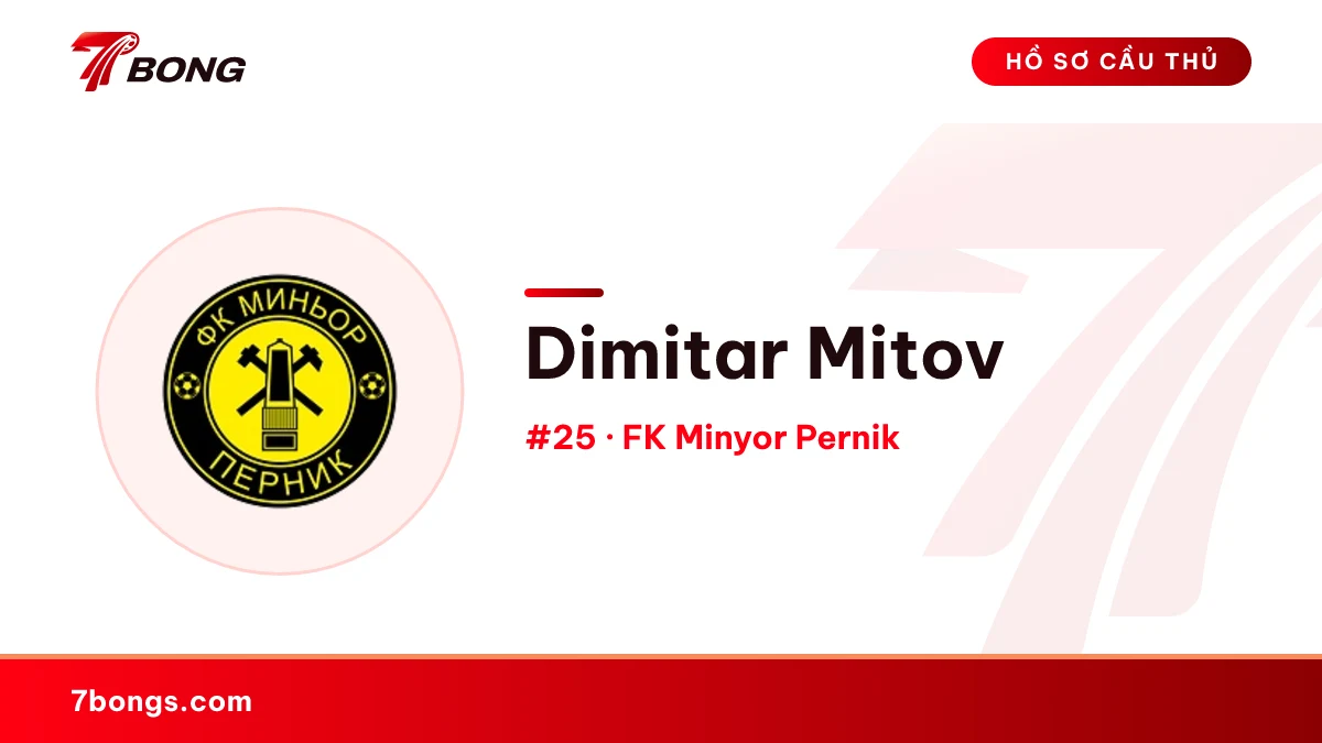 Dimitar Mitov — FK Minyor Pernik