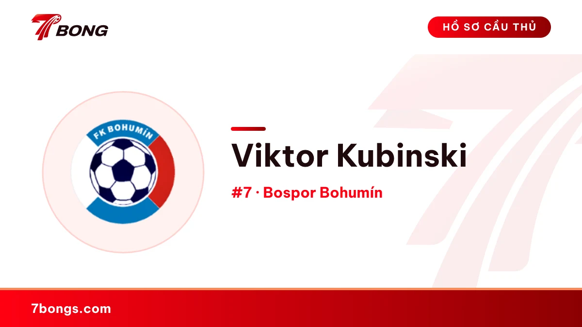 Viktor Kubinski — Bospor Bohumín