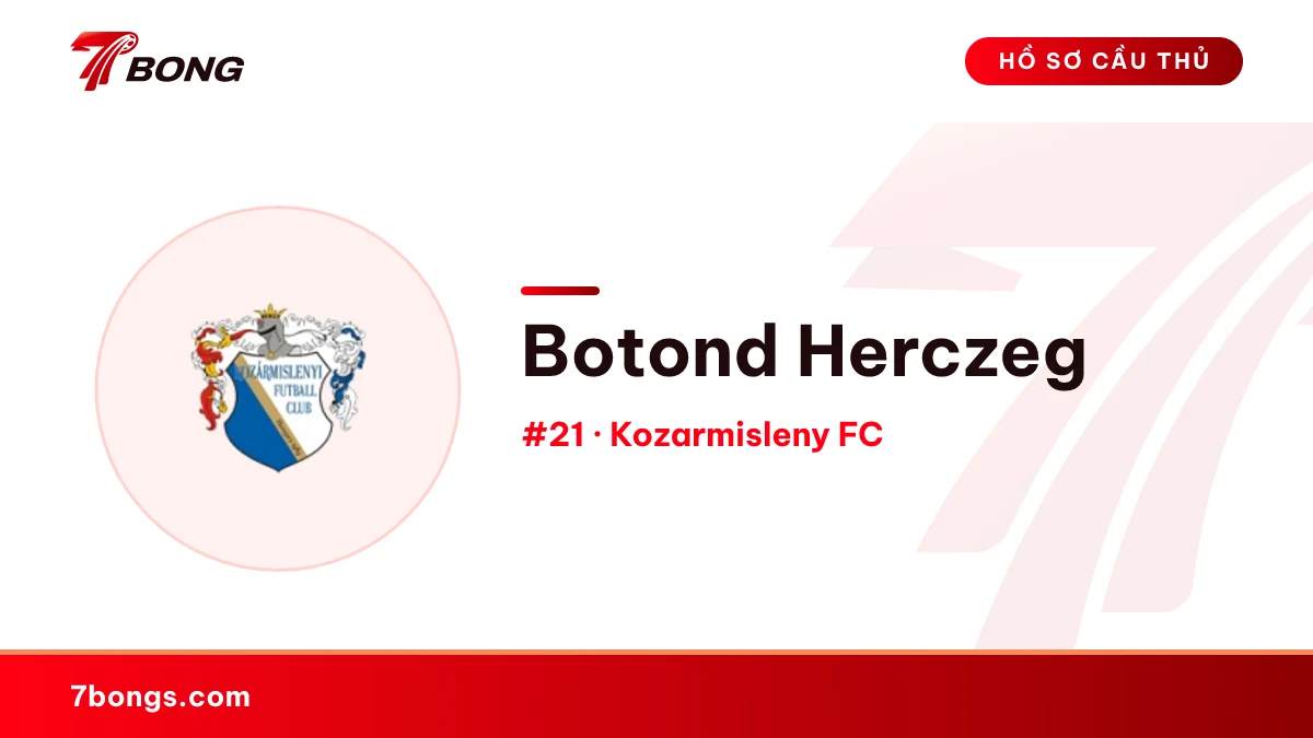 Botond Herczeg — Kozarmisleny FC