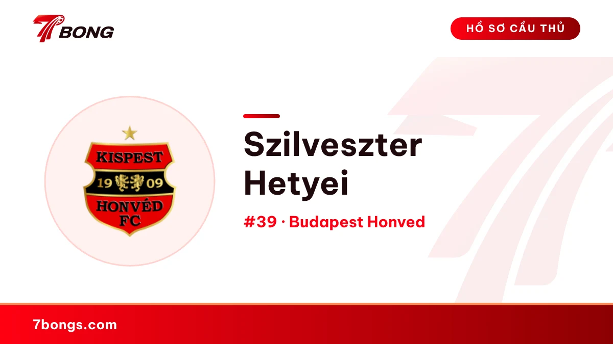 Szilveszter Hetyei — Budapest Honved