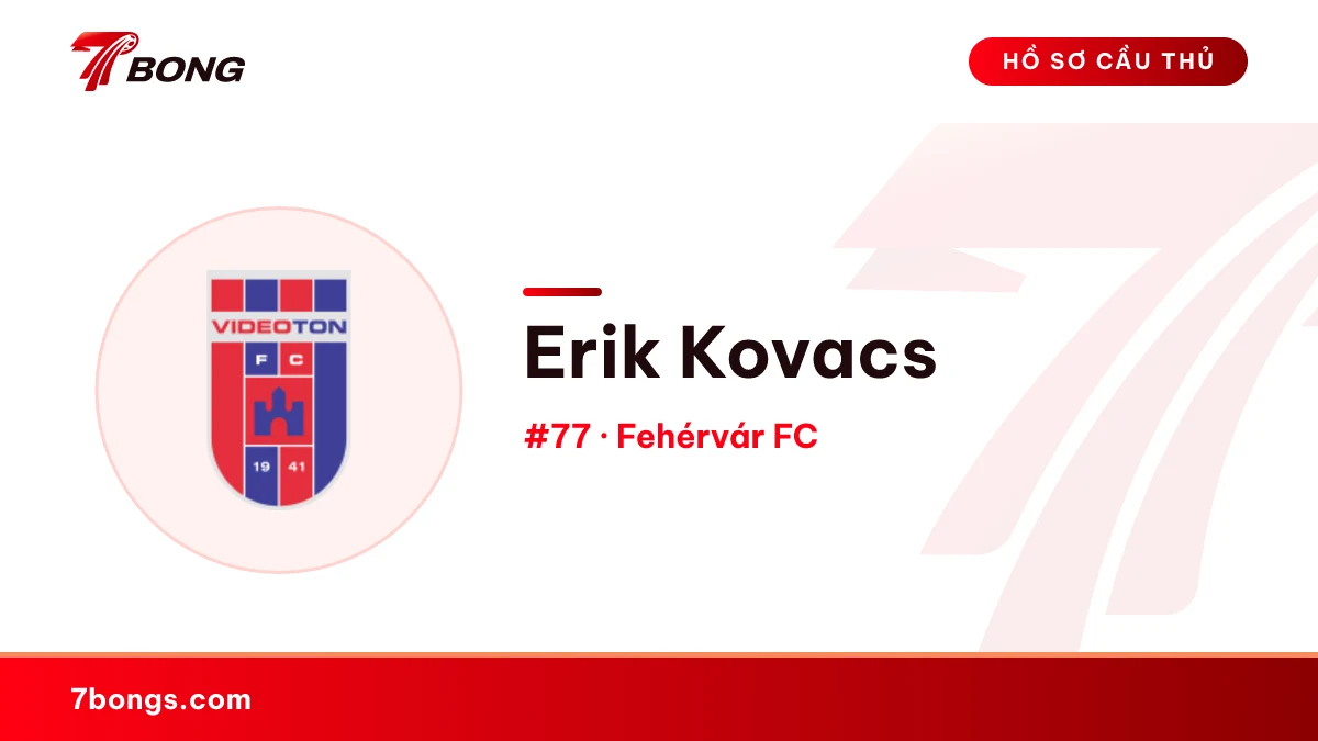 Erik Kovacs — Fehérvár FC