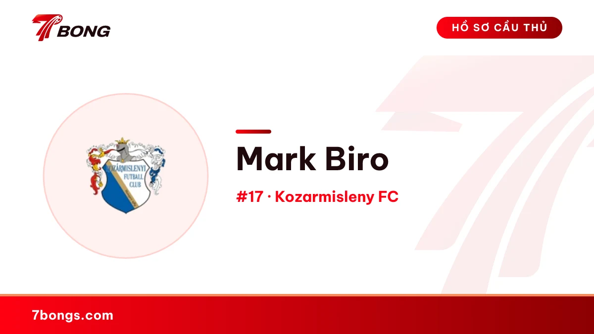 Mark Biro — Kozarmisleny FC
