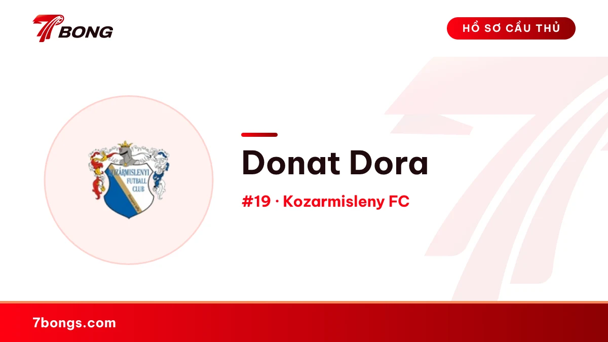 Donat Dora — Kozarmisleny FC