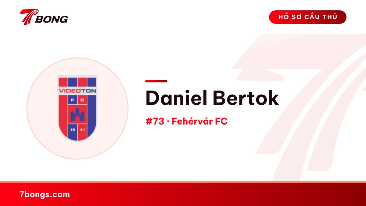 Daniel Bertok — Fehérvár FC