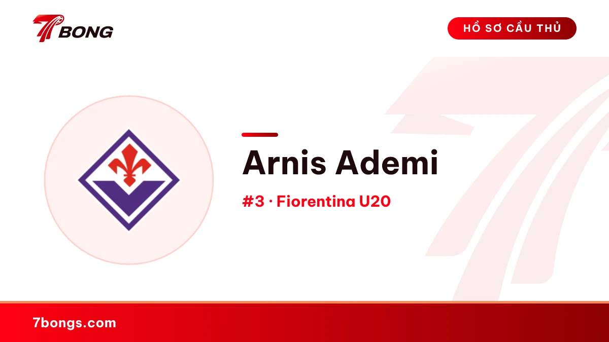 Arnis Ademi — Fiorentina U20