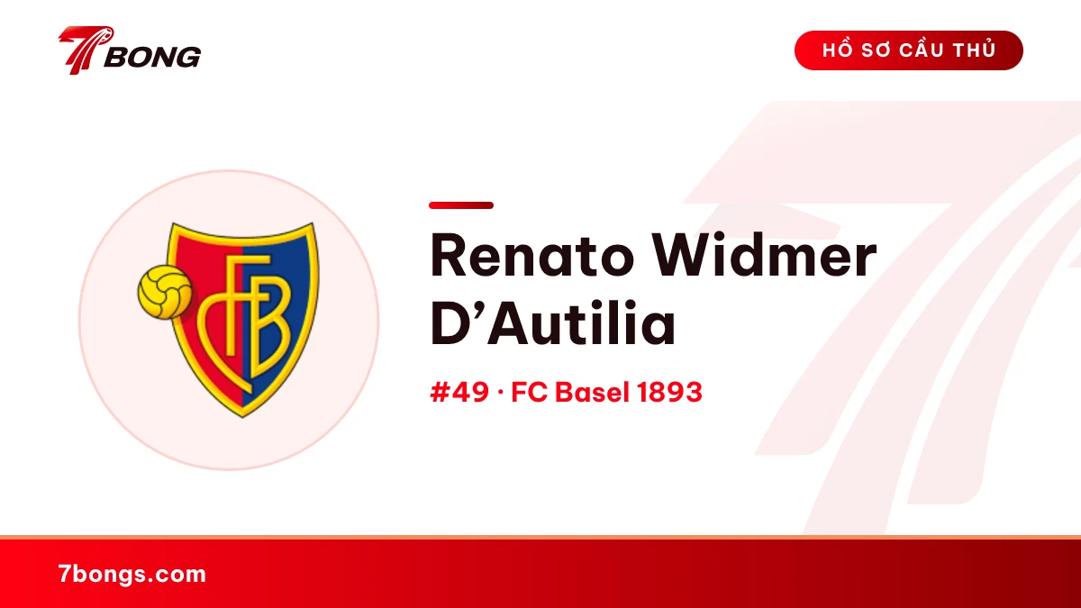Renato Widmer D’Autilia — FC Basel 1893