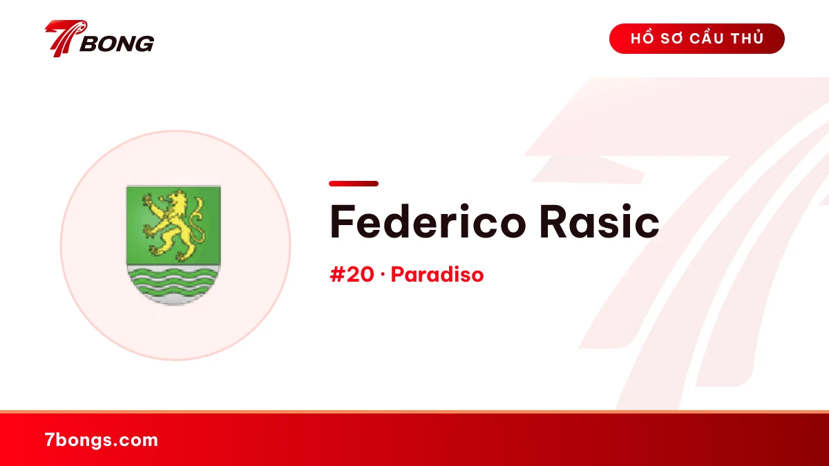 Federico Rasic — Paradiso