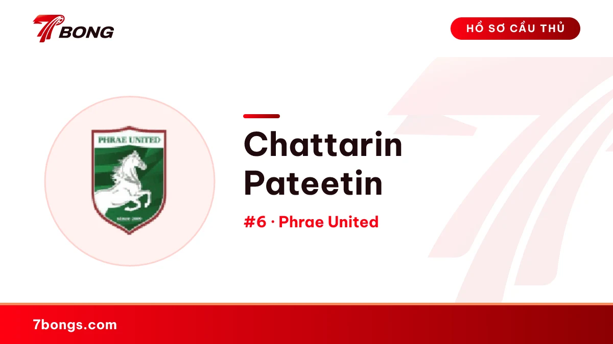 Chattarin Pateetin — Phrae United