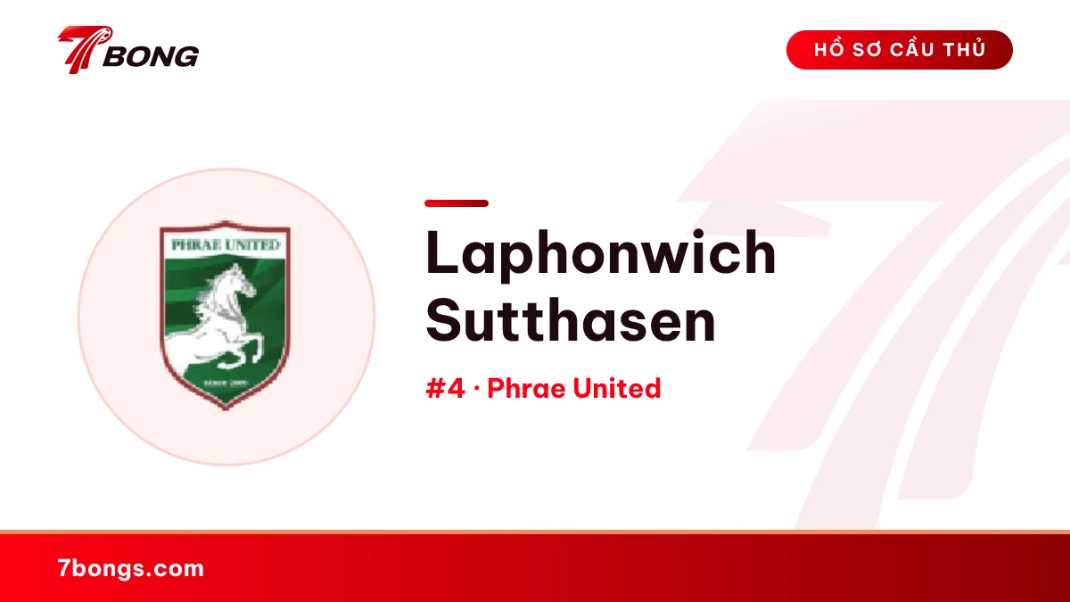 Laphonwich Sutthasen — Phrae United