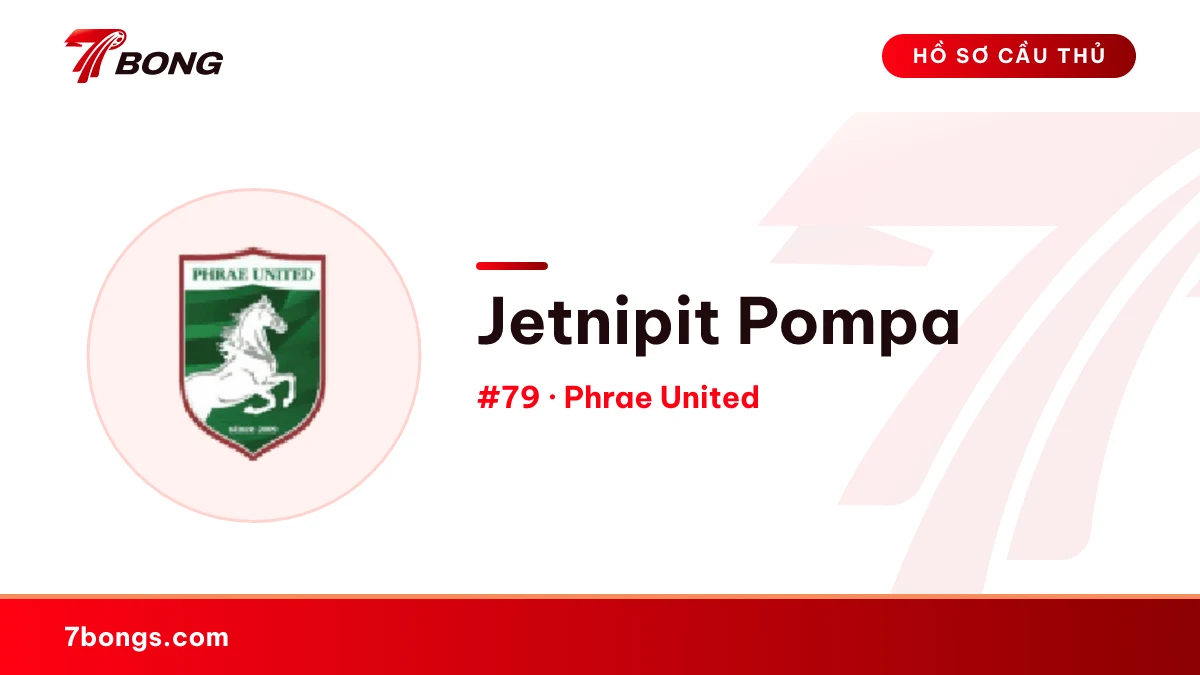 Jetnipit Pompa — Phrae United