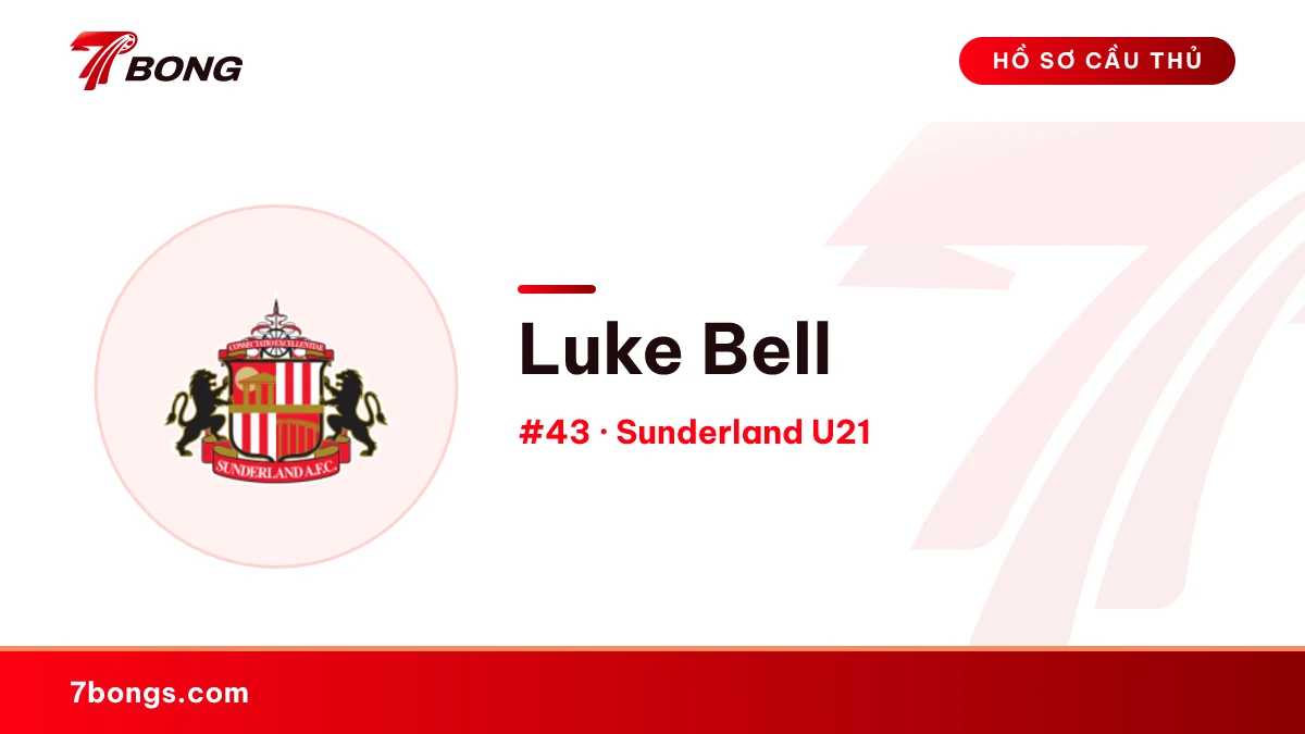 Luke Bell — Sunderland U21