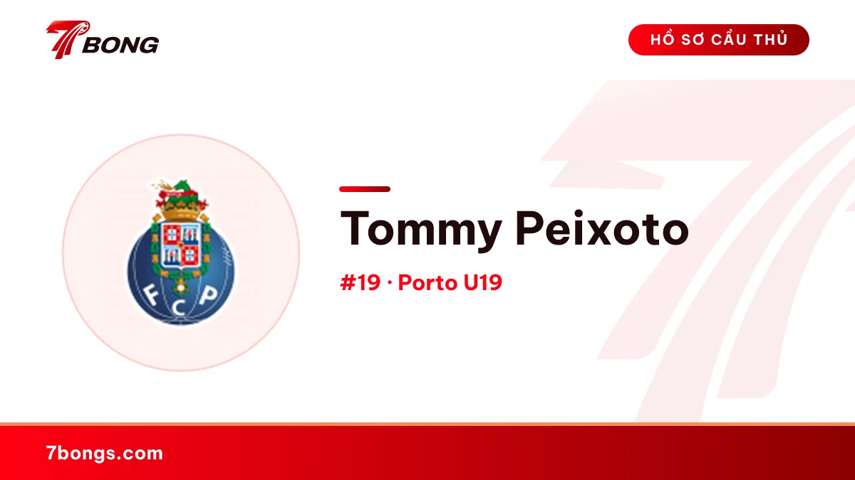 Tommy Peixoto — Porto U19