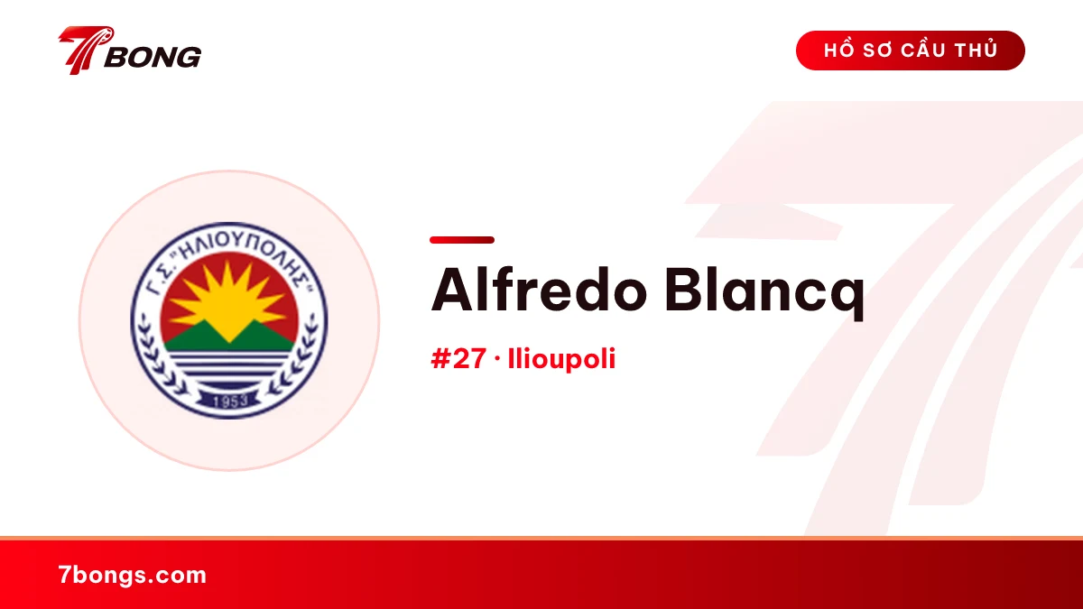 Alfredo Blancq — Ilioupoli