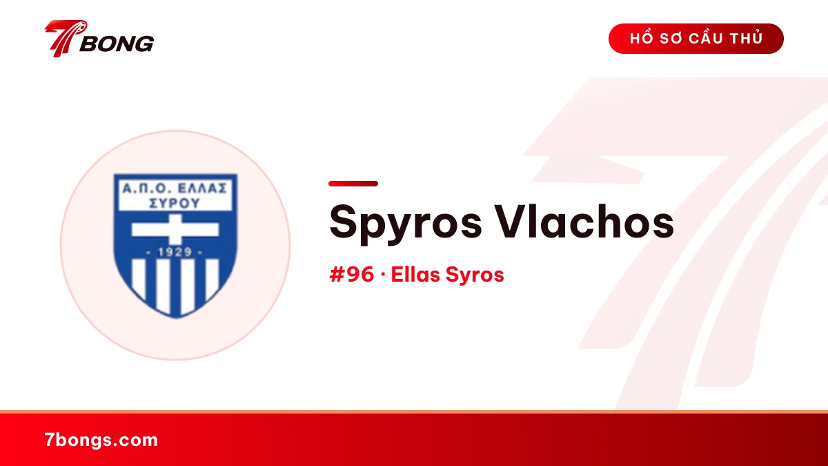 Spyros Vlachos — Ellas Syros
