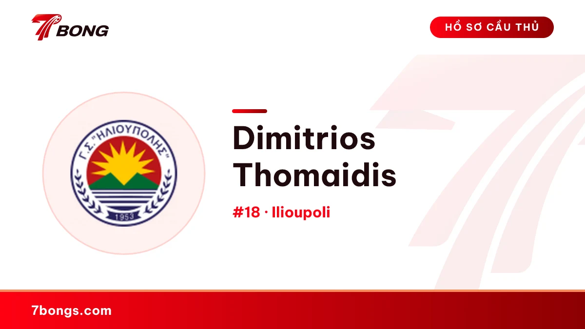 Dimitrios Thomaidis — Ilioupoli