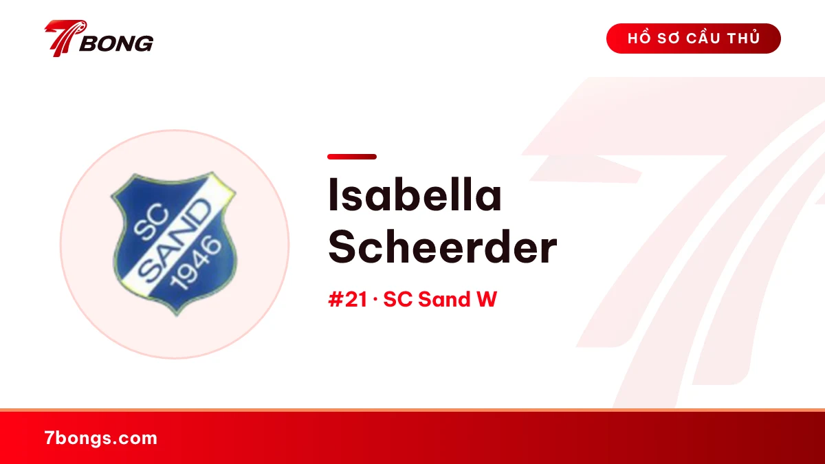 Isabella Scheerder — SC Sand W