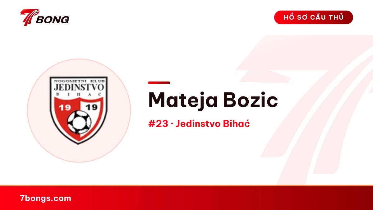 Mateja Bozic — Jedinstvo Bihać