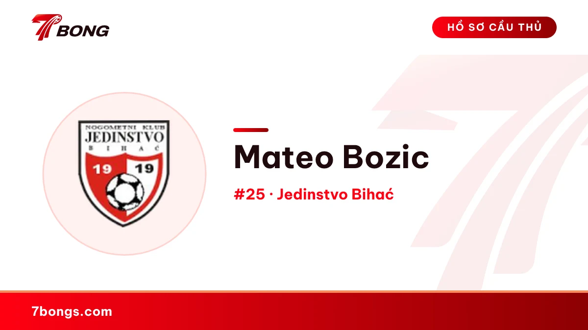 Mateo Bozic — Jedinstvo Bihać