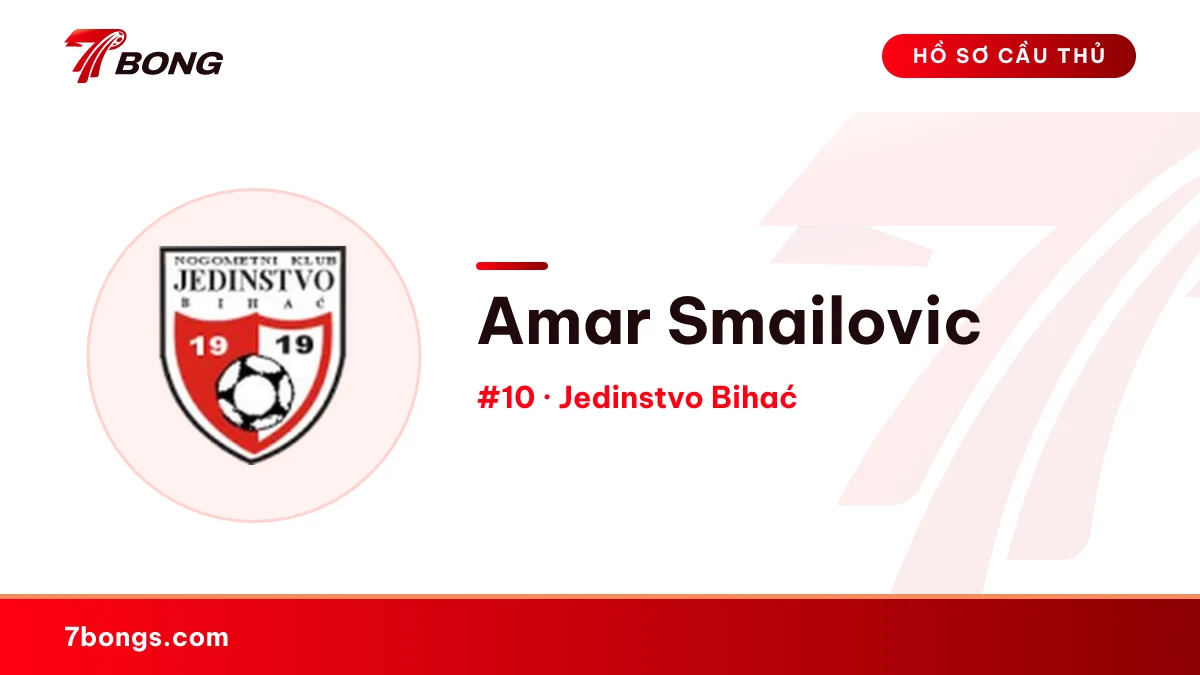 Amar Smailovic — Jedinstvo Bihać