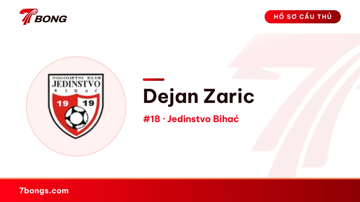 Dejan Zaric — Jedinstvo Bihać