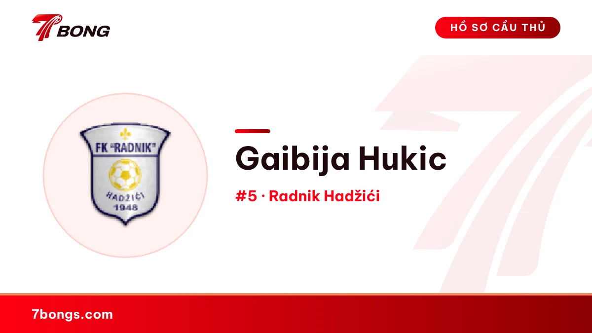 Gaibija Hukic — Radnik Hadžići
