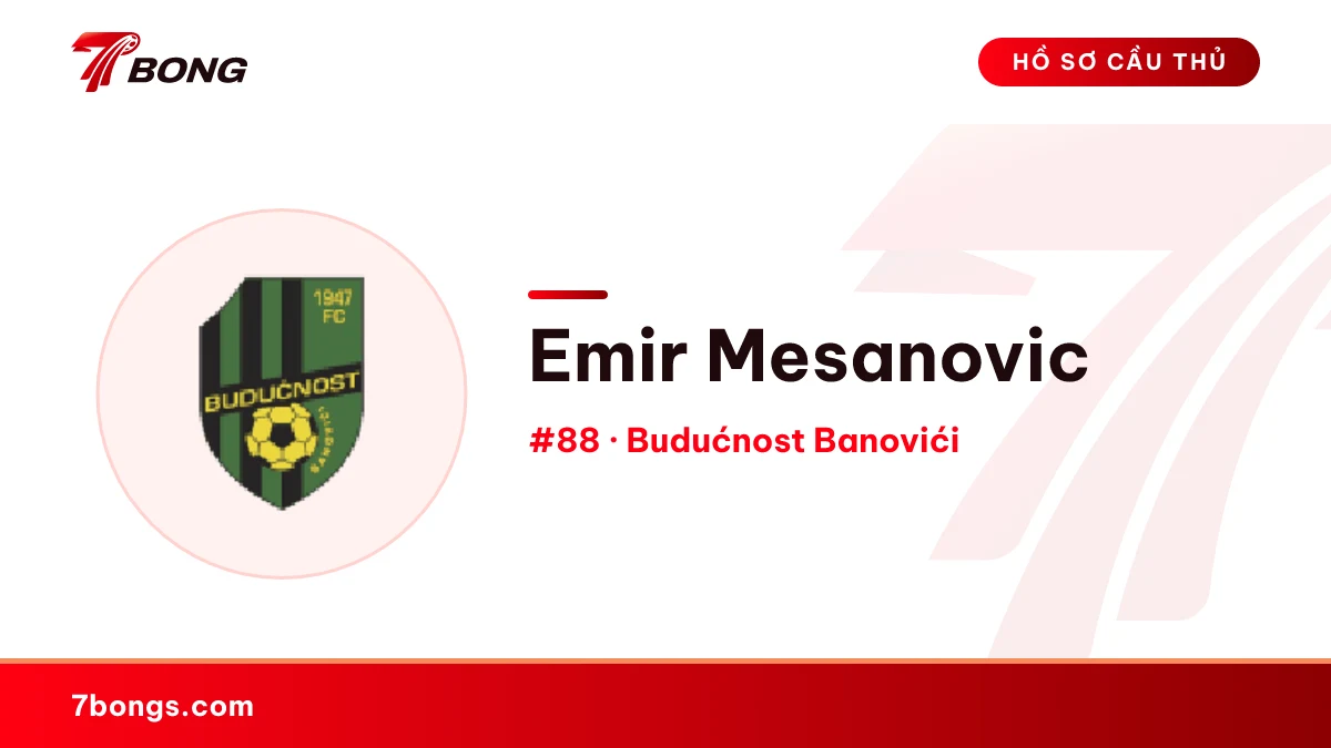 Emir Mesanovic — Budućnost Banovići