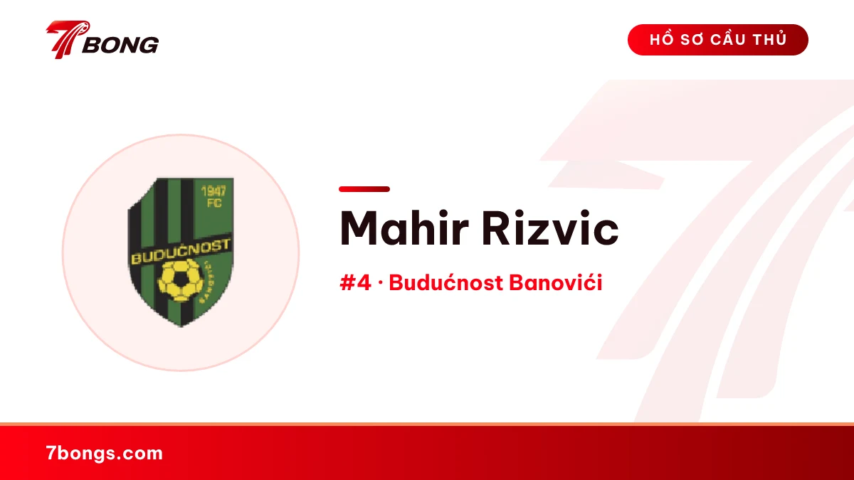 Mahir Rizvic — Budućnost Banovići