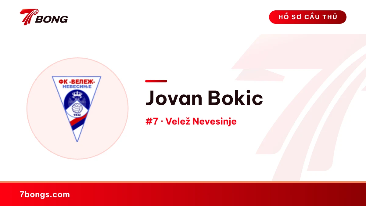 Jovan Bokic — Velež Nevesinje