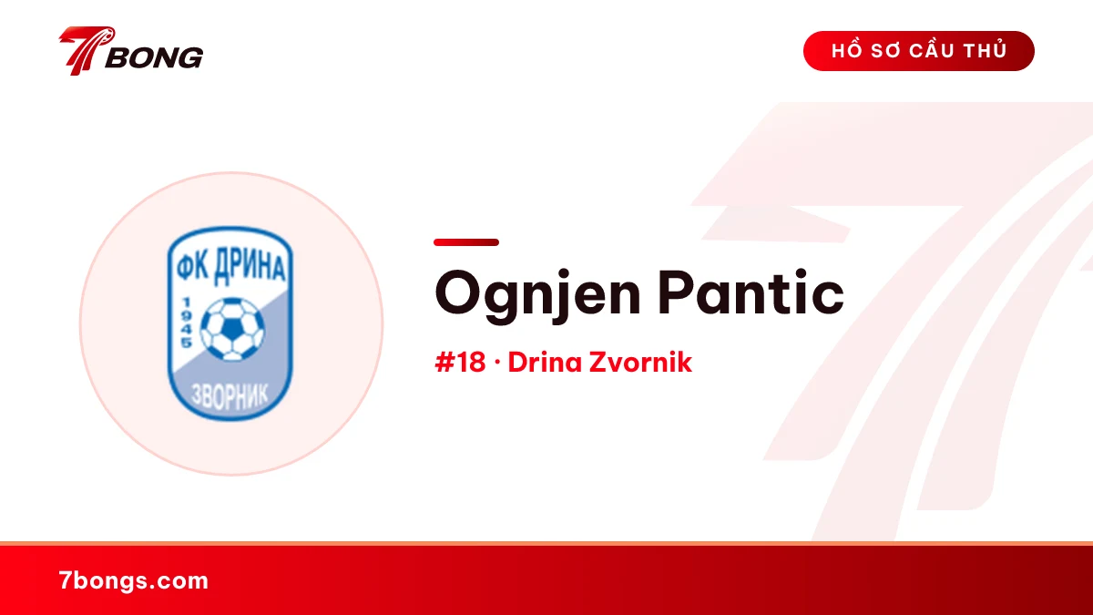 Ognjen Pantic — Drina Zvornik